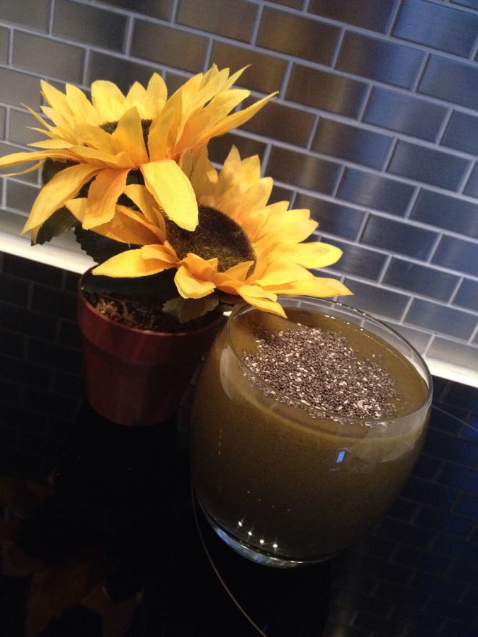 Healthy (chocolate?!) smoothie